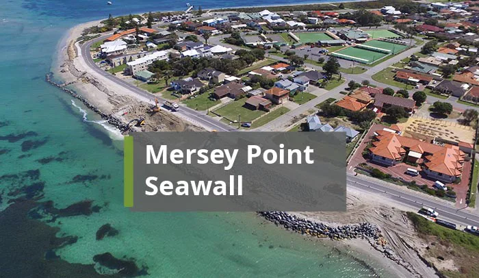 Mersey Point Seawall